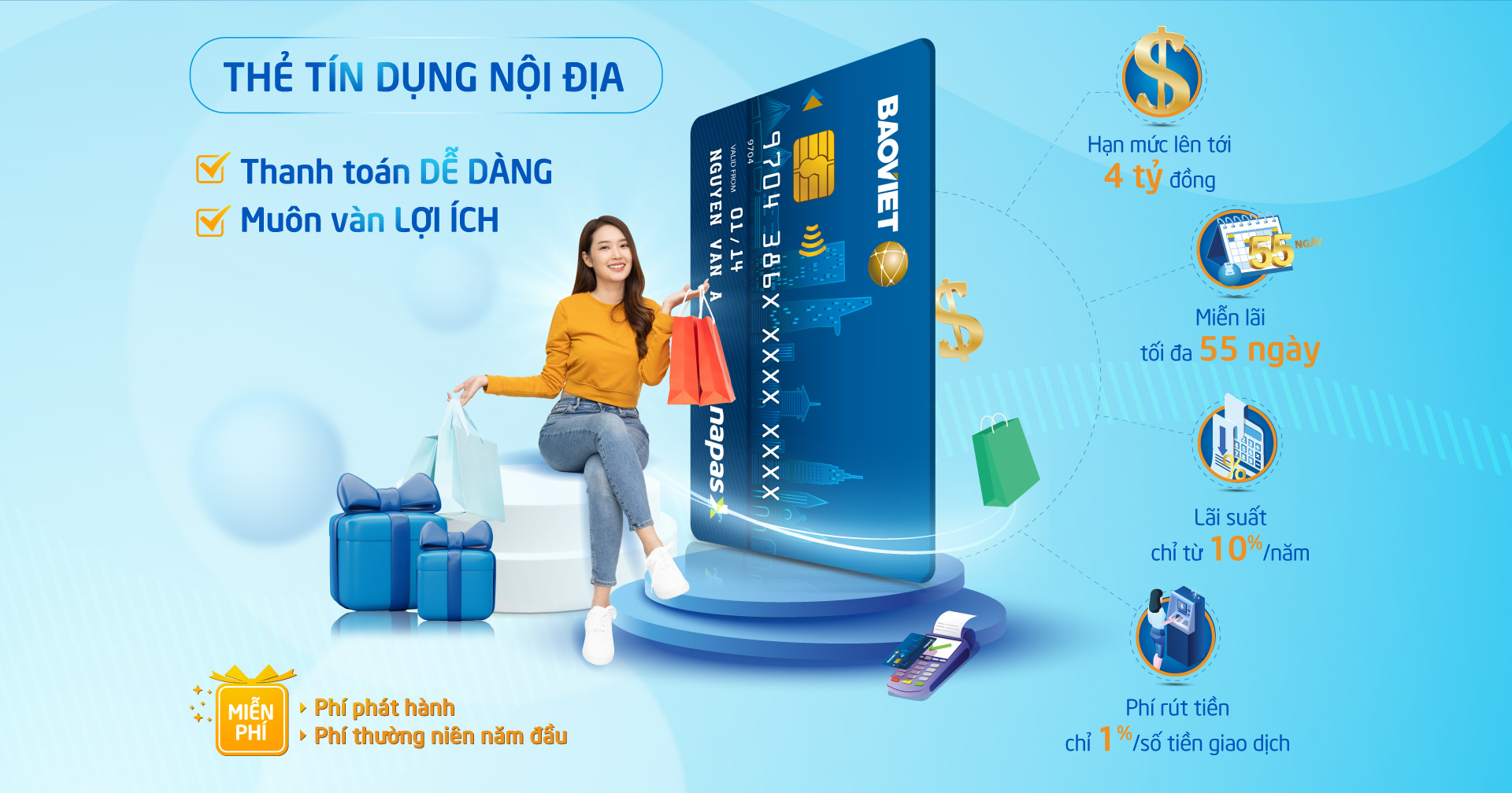 Thanh toán dễ dàng, Muôn vàn lợi ích